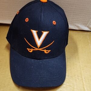 Top of the World Black Youth Cap Virginia